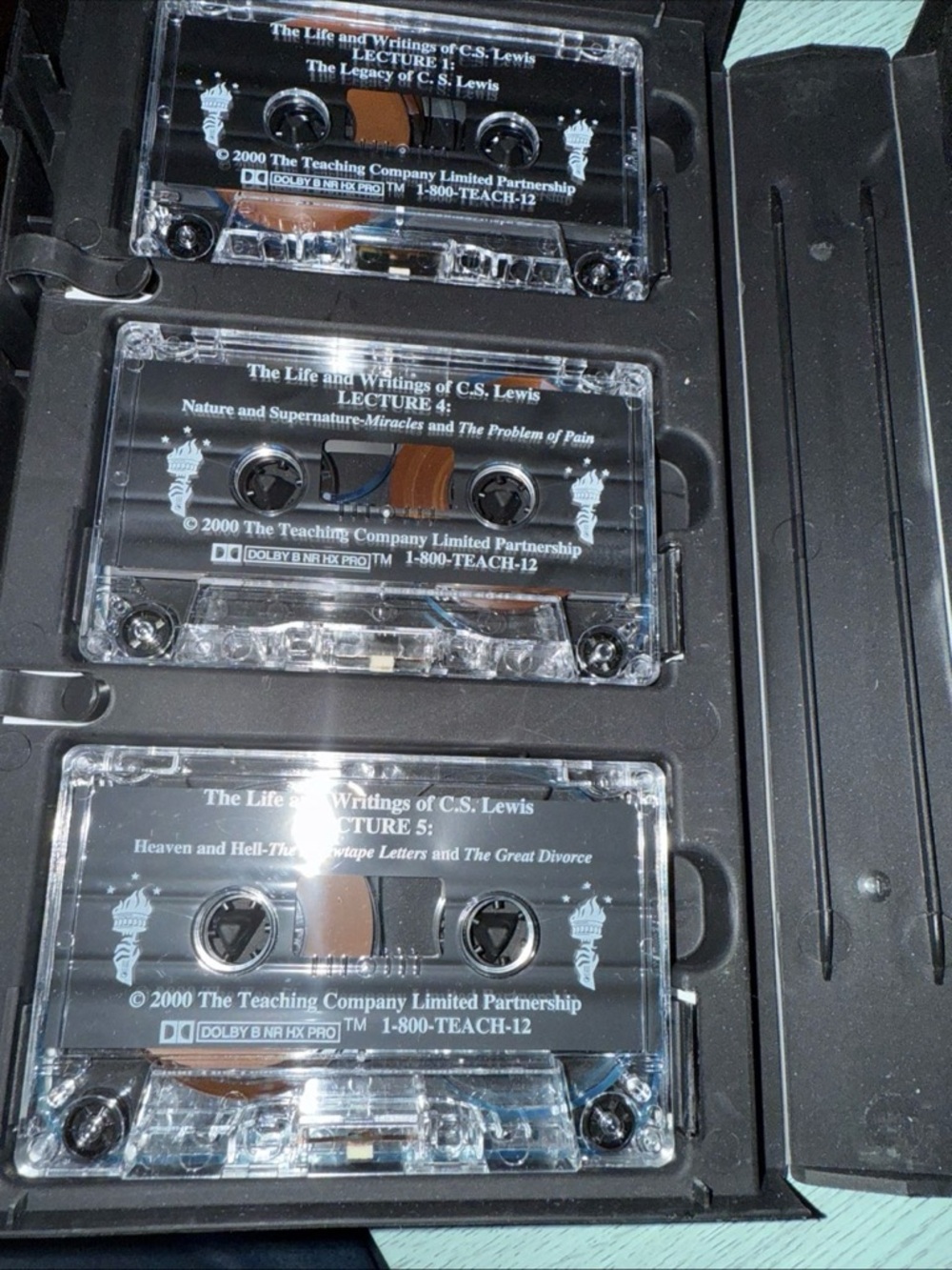 Teaching Company C.S. Lewis The Life and Writings - 6 Cassette Tapes Booklet - Picture 5 of 8